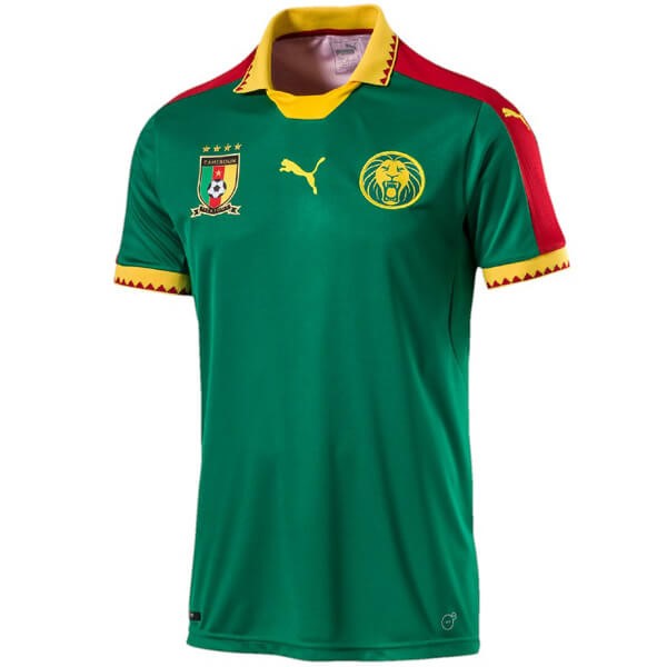Tailandia Camiseta Camerún 1ª Kit 2019 Verde